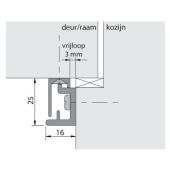 Alprokon Inbraakprofiel Binnendraaiend 2 Alu Line