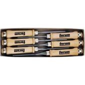 Forum Steekbeitelset Met Houte N Heft 6-delig 4221803100