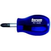 Forum Kruiskopschroevendraaiers - Pozidriv, korte uitvoering PZ1