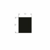 RECHTHOEKIGSNOER VOLRUBBER 12X10MM