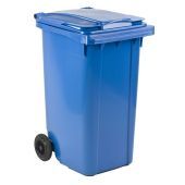 - Rolcontainer Blauw 240 Liter