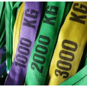 - Rondstrop groen 2 ton - werklengte 0,5