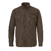 Rovince Overhemd Teekwerend ERGOLINE Olijfgroen mt 3XL