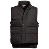 Santino Bodywarmer Bob Zwart Maat L ZWART MAAT L