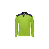 Santino Polosweater Tesla Lime / Real Navy Maat S