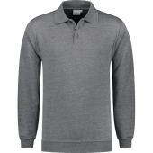 Santino Polosweatshirt Robin DONKER GRIJS MAAT M