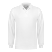 Santino Polosweatshirt Robin Wit Maat 5XL