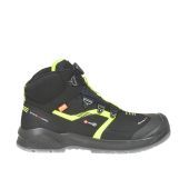 Sixton Peak Veiligheidsschoen Scatto Boa Hoog S3 Zwart/Geel Maat 36