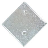 - Slede Voor Gevaarsetiketten 30X30 Rvs Adr