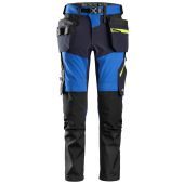 Snickers Flexiwork, Stretch Werkbroek+ Met Holste Rzakken Snickers 6940 Kobalt Blauw/donker Blauw Mt 0 KOBALT BLAUW/DONKER BLAUW MT 0