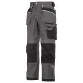 Snickers Werkbroek Dura Twill 3212 Gemeleerdgrijs/zwart Mt 54 GEMELEERDGRIJS/ZWART MT 54