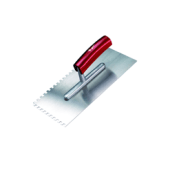 Melkmeisje Plakspaan Rvs 2-zijden Getand  280x130 6x6mm 280X130 6X6MM