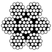 DX Staaldraad 7x19 rvs316 3MM