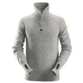 Snickers Sweatshirt 1/2 Zip 29 05 Lichtt Grijs Mt Xl LICHTT GRIJS MT XL