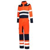 Tricorp Overall High Vis Bicolor 753009 Fluor Orange-Ink Maat 42