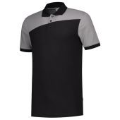 Tricorp Poloshirt Bicolor Naden 202006 Black-Grey Maat XS