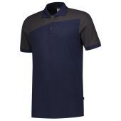 Tricorp Poloshirt Bicolor Naden 202006 Ink-Darkgrey Maat XS