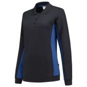 Tricorp Polosweater Bicolor Dames 302002 Navy-Royalblue Maat XS