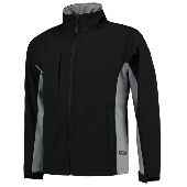Tricorp Softshell Bicolor 402002 Black/Grey Maat 7XL