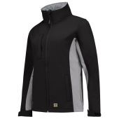 Tricorp Softshell Bicolor Dames 402008 Black-Grey Maat XS