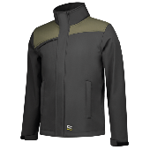 Tricorp Softshell Bicolor Naden 402021 Darkgrey/Army Maat XS