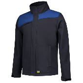 Tricorp Softshell Bicolor Naden 402021 Navy/Royalblue Maat S