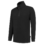 Tricorp Sweater Ritskraag 301010 Black Maat L