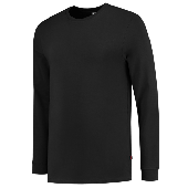 Tricorp T-shirt Lange Mouw 60°C Wasbaar 101015 Black Maat Xl