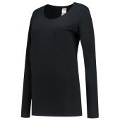 Tricorp T-shirt Lange Mouw Dames 101010 Black Maat XS
