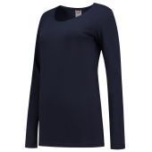 Tricorp T-shirt Lange Mouw Dames 101010 Navy Maat XS