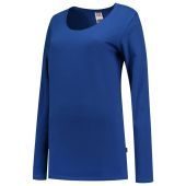 Tricorp T-shirt Lange Mouw Dames 101010 Royalblue Maat XS