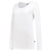 Tricorp T-shirt Lange Mouw Dames 101010 White Maat XS