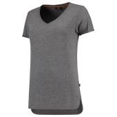 Tricorp T-shirt Premium V Hals Dames 104006 Stonemel Maat XS