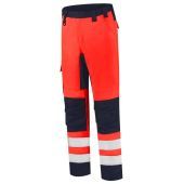 Tricorp Werkbroek High Vis Bicolor 503011 Fluor Red-Ink Maat 21