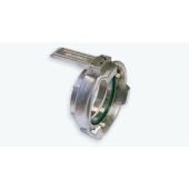 TW aansluitsluk, RVS (V4A) MK100-4"