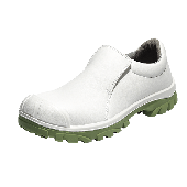 Emma Veiligheidsschoen Vera D Met Groene Zool S2 Instapper Wit 39