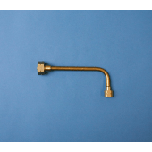 Vulpijp Shell/esso 3/8 Gebog. 3/8 GEBOG.