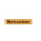 - BORD WERKVERKEER MET ZUIGNAP 500 x 100mm, KLASSE 3